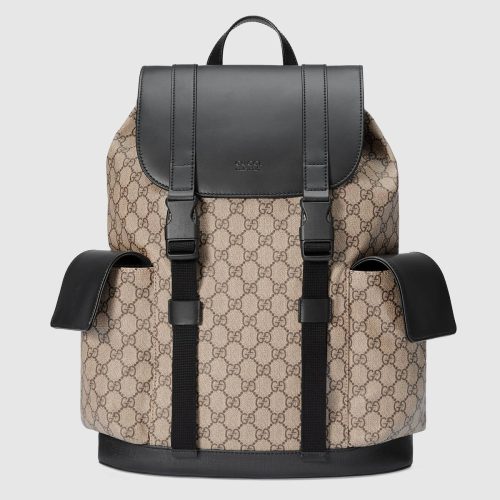 Soft GUCCI GG Supreme backpack