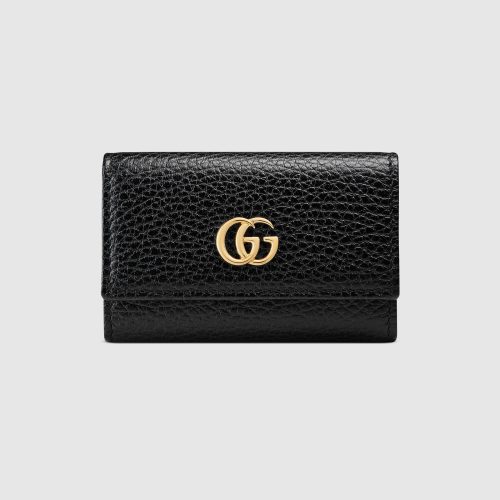 GUCCI GG Marmont leather key case