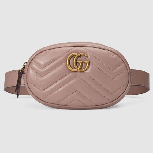 GUCCI GG Marmont matelassé leather belt bag