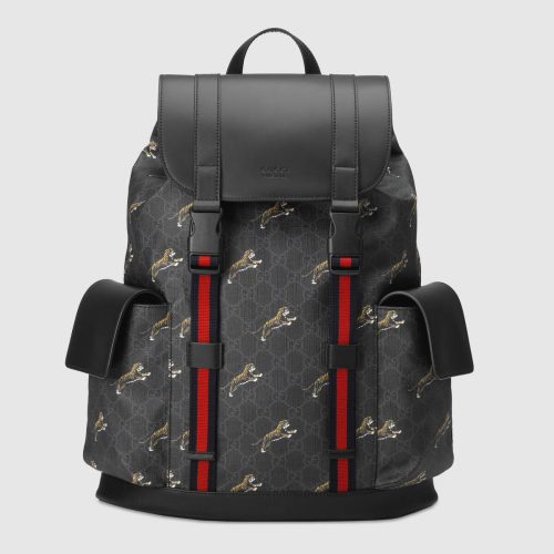 Gucci Bestiary backpack with tigers
