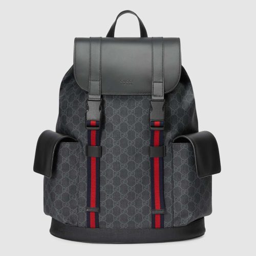 GUCCI GG Black backpack